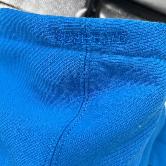 Supreme X Thrasher NWOT men’s XL Blue Zip-Up Hoodie - Picture 9 of 10